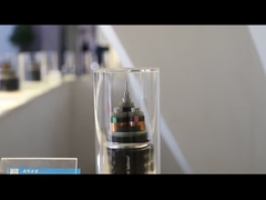 سه هسته XLPE عایق تراشه مس پرده کابل بدون زره با هادی مس